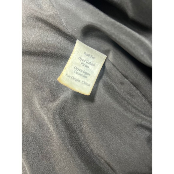 Vintage Neiman Marcus X Annabelle Exclusive, Rabbit Fur Vest, Size Large - Picture 5 of 8